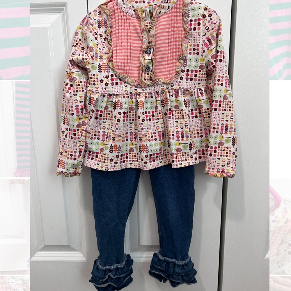 Matilda Jane Fall ‘15 Tunic & Jegging Set 2t